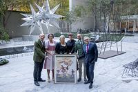 Kristina von Trapp (zweite von links) mit Salzburger Delegation (c) Michael Nagle SalzburgerLand Tourismus